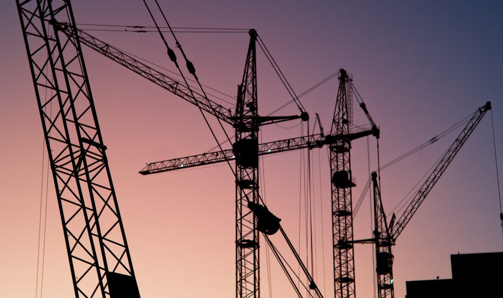 Multiple Tower Cranes
