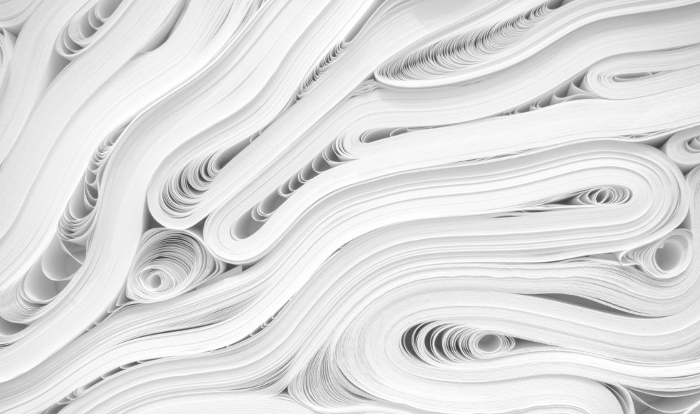 Rolled Layered Paper